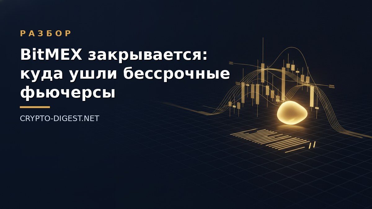 Разбор: BitMEX закрывается 23 сентября: куда переехали бессрочные фьючерсы